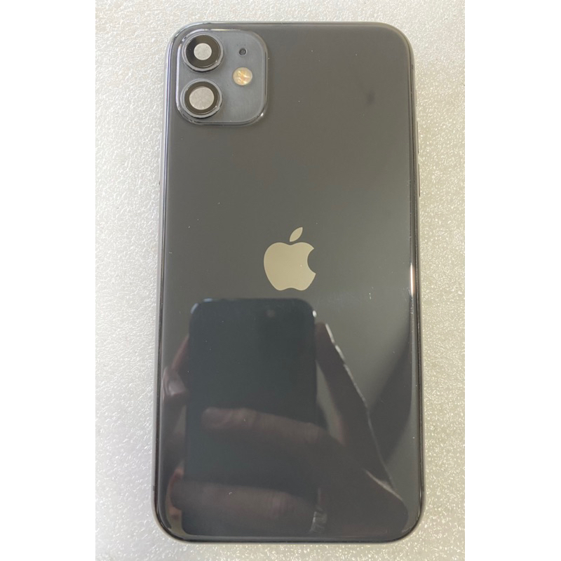 Housing iphone 11 ori copotan fullset +isi classy black