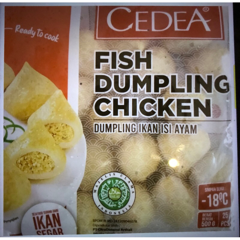 

Cedea Dumpling Ayam 500gr