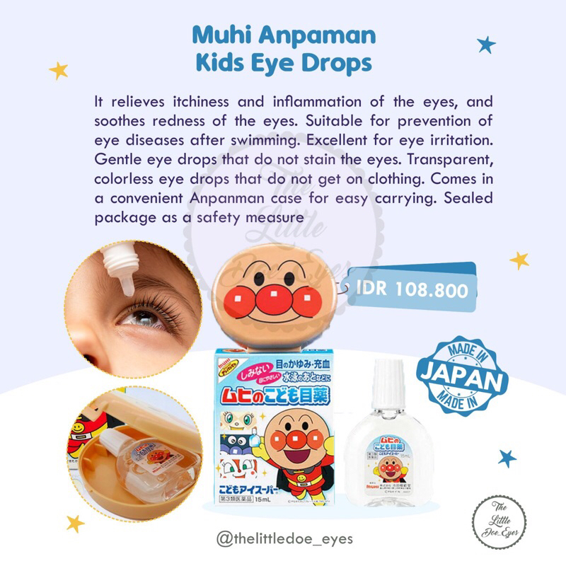 Muhi Anpaman Kids Eye Drop Obat Tetes Mata Anak