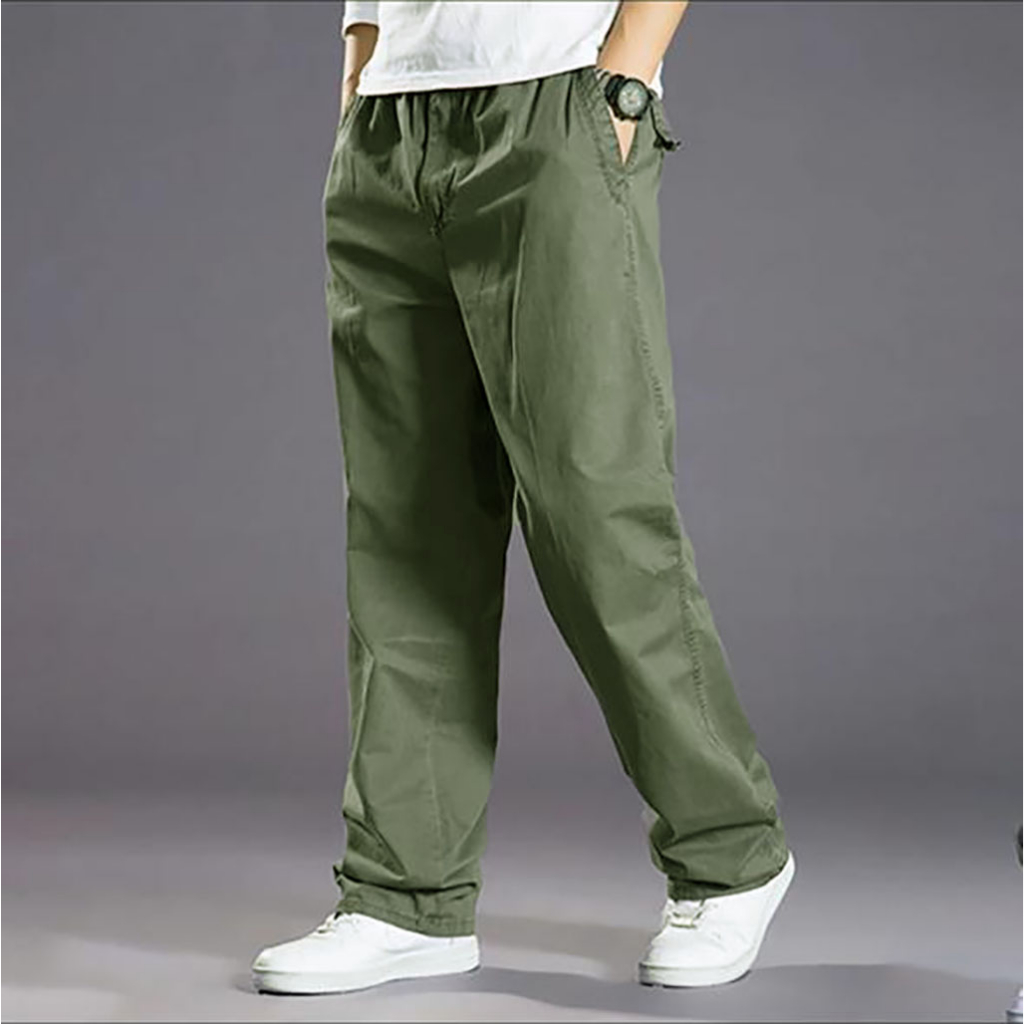 CELANA PANJANG PRIA/WANITA DEWASA/REMAJA CASUAL SLIMFIT celana bahan pria celana santai celana formal celana chino pria slimfit panjang chino kerja harian Celana Chino Standar Reguler Straight Fit Panjang Pria Loose Baggy Kombor Lebar Lurus VIRAL TERMURAH-2