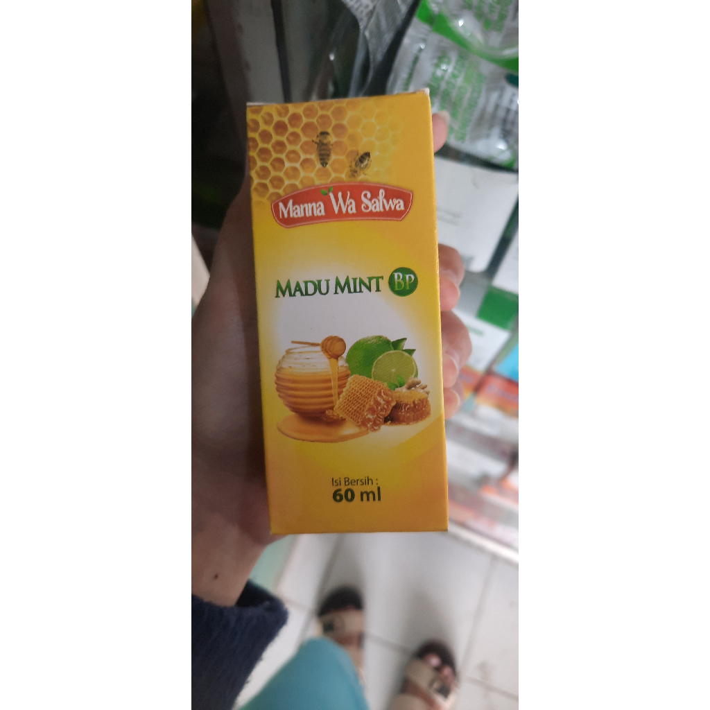 Madu Mint BP Manna Wa Salwa 60ml (batuk pilek)
