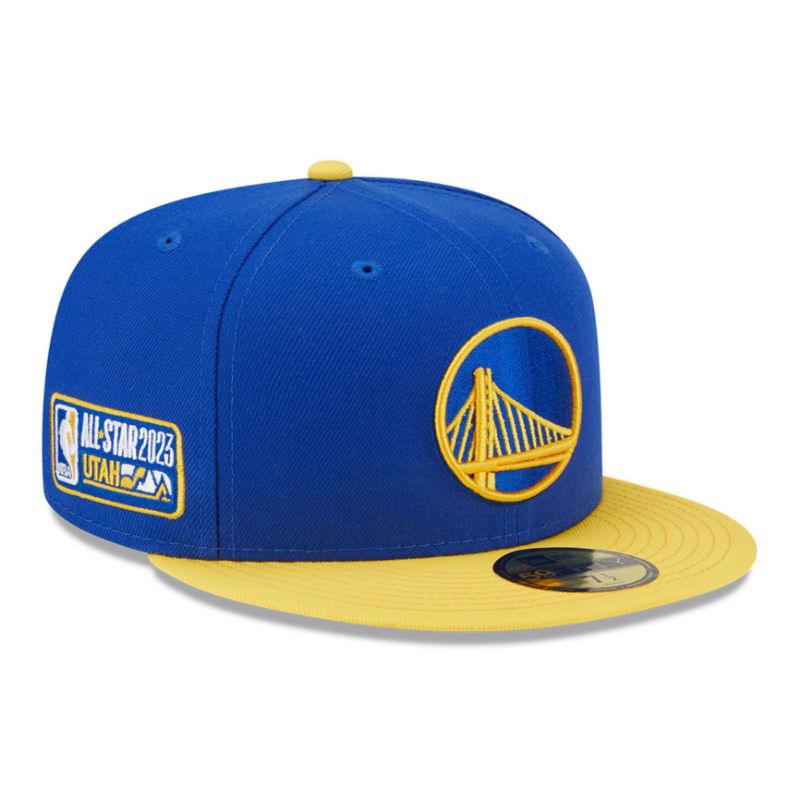 Topi New Era Cap Golden State Warriors All Star Game 23 59Fifty Fitted Hat Original