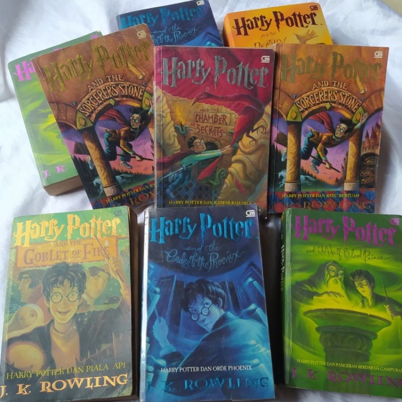 Novel Harry Potter bekas original