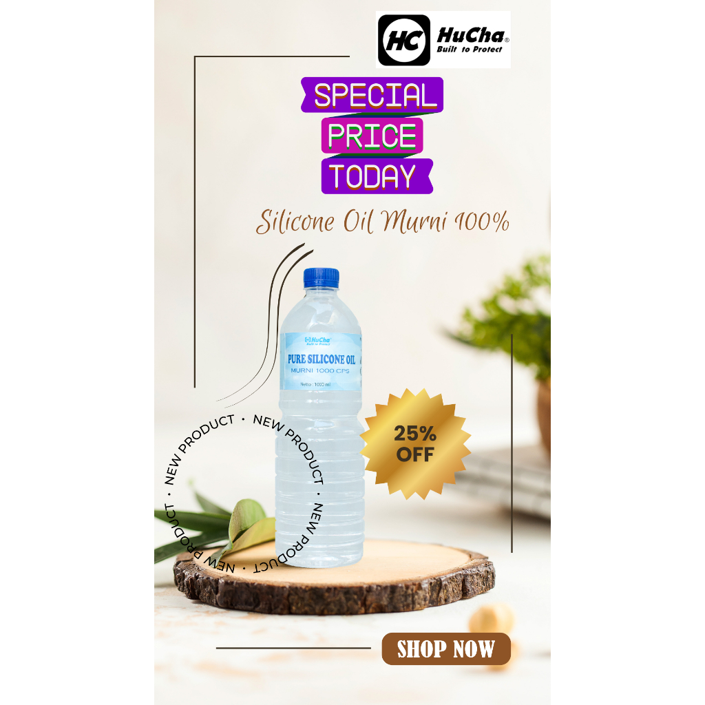 Silicon oil 1000 cps murni 100%