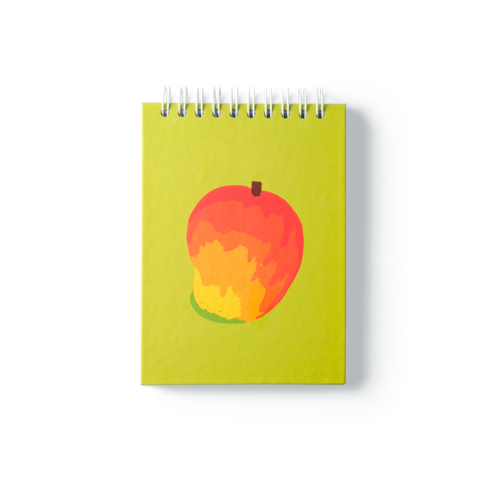 

XOXO Bali - Mango Tango Small Spiral Notebook | Buku Tulis Kecil Buah Mangga Kertas Polos
