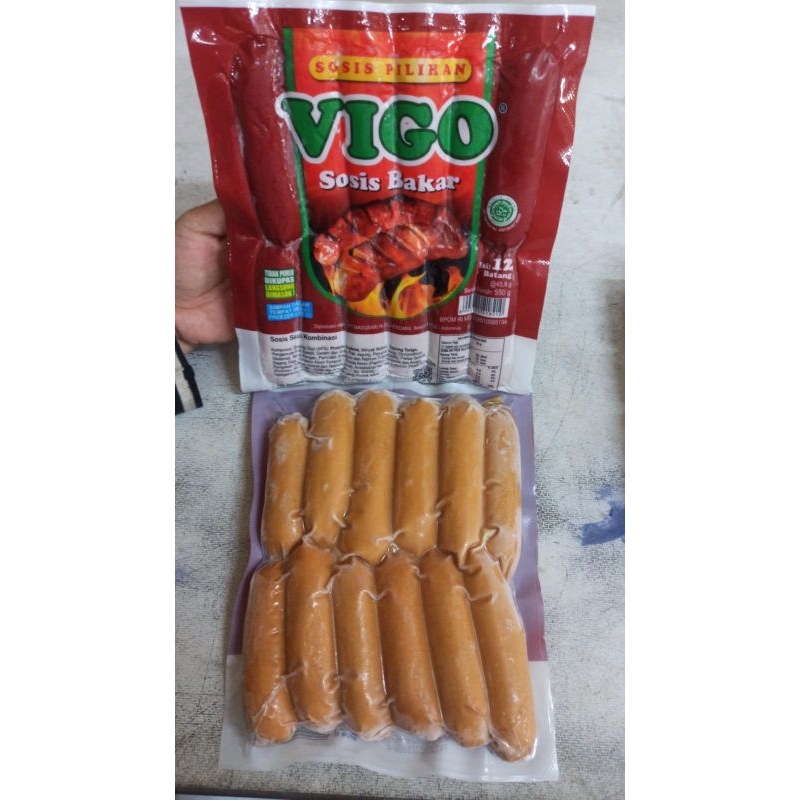 

Frozen Sosis Vigo Bakar 550gr (isi 12)