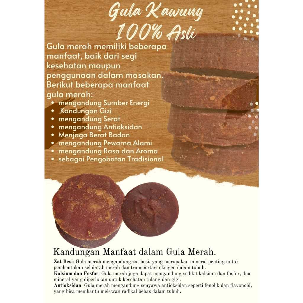 

GULA MERAH ASLI