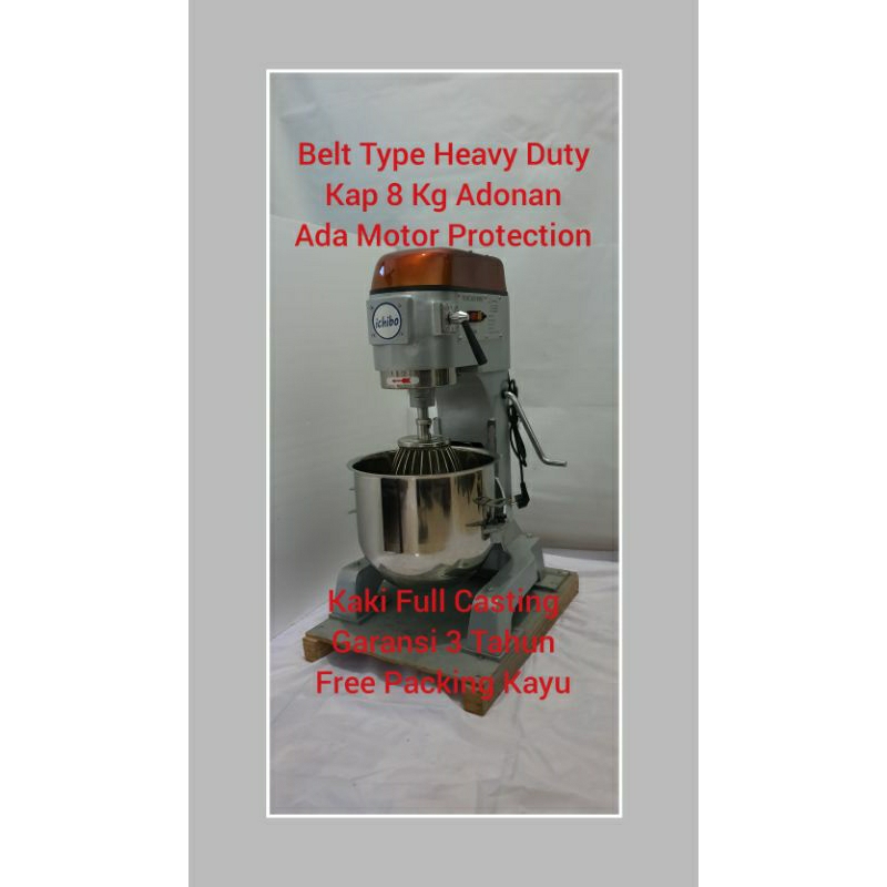 Mixer Roti 20Liter Belt Type Heavy Duty