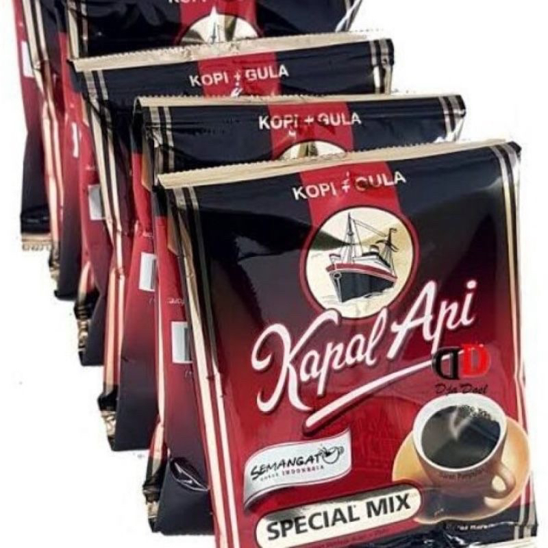 

Kopi Hitam Kapal Api Special Mix 1 Renceng isi 10 sachet x 23gr