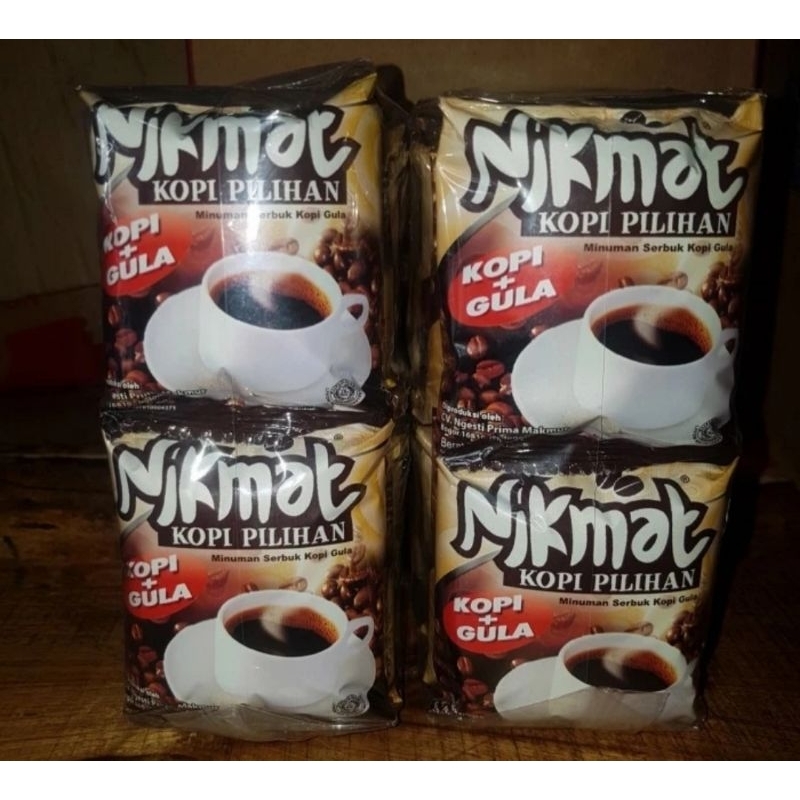 Kopi nikmat kopi + gula 1pak