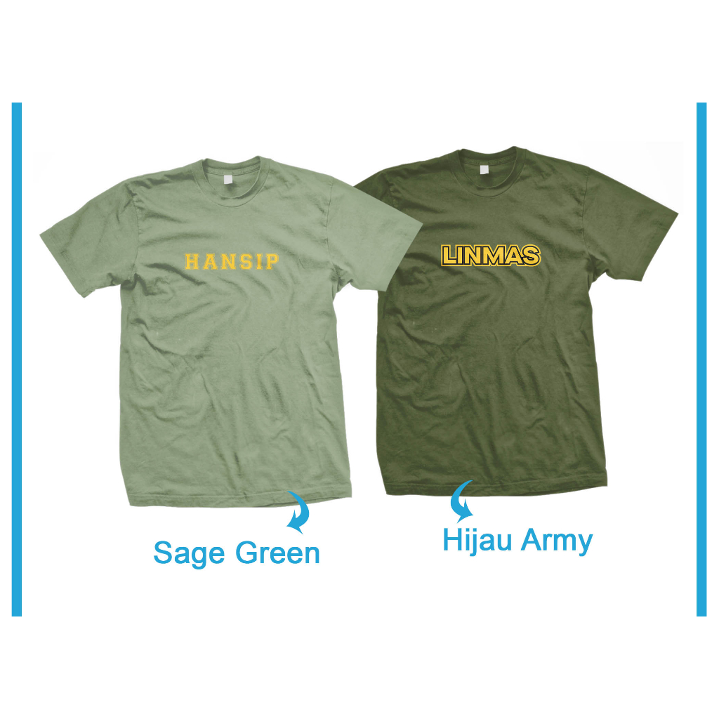 Aytig Kaos HANSIP LINMAS | Tshirt Kata Kata Tulisan Simple Keren