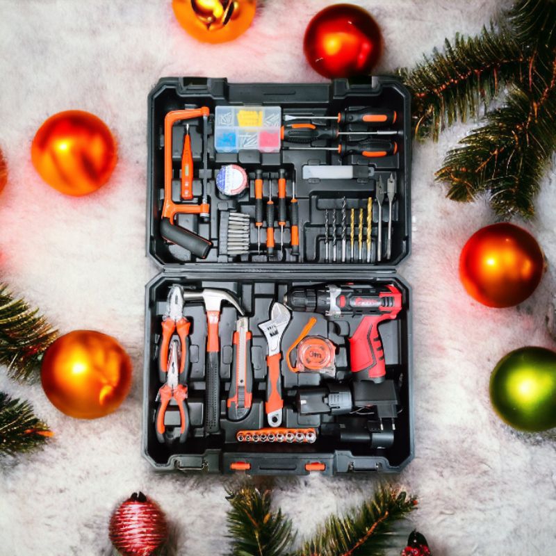 BOR CAS 12 VOLT TOOL SET PERKAKAS