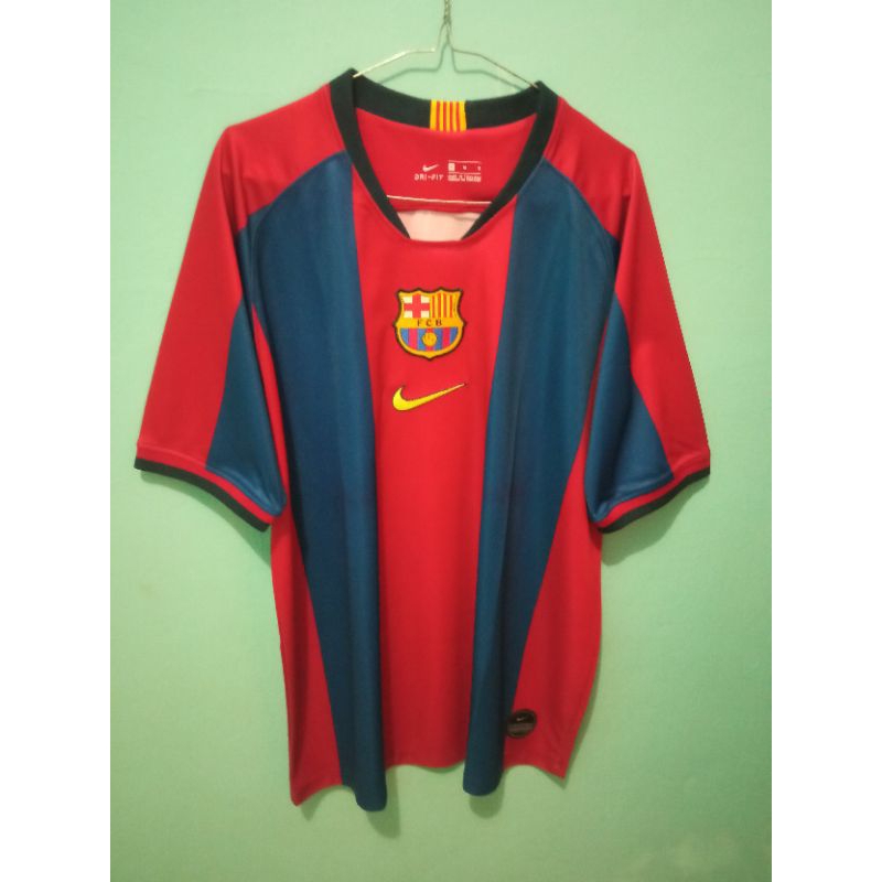 jersey barcelona retro el clasico 2019
