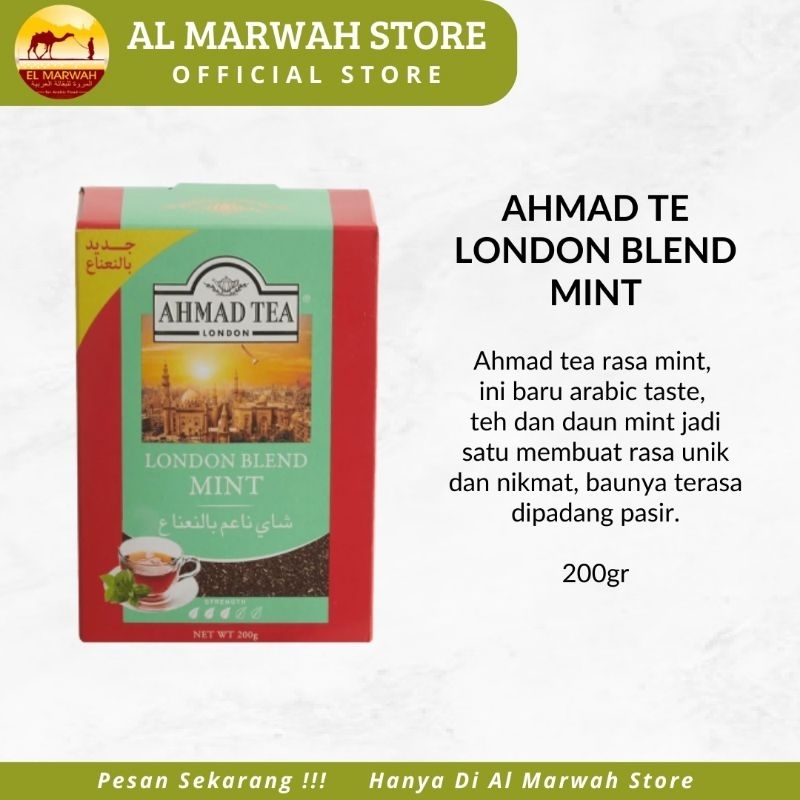 

Ahmad tea dengan daun mint bubuk 200gram