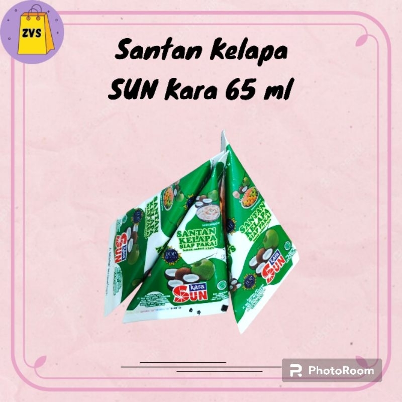 Santan Kelapa Sun Kara 65 ml / Sun Kara 65 ml / Santan Instan Sun Kara 65 ml