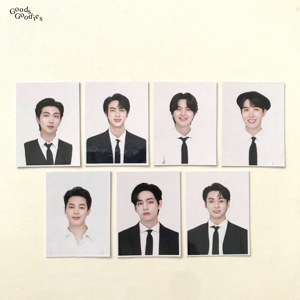 [ORDER MIN 10RB] Id Photo / Pas Foto BTS RM Jin Suga J-Hope Jimin V Jungkook Isi 6 Festa 2022 Editio