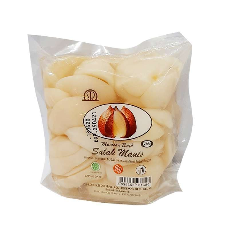 

Manisan Buah Salak Segar Rasa Manis / Pedas 250 Gr