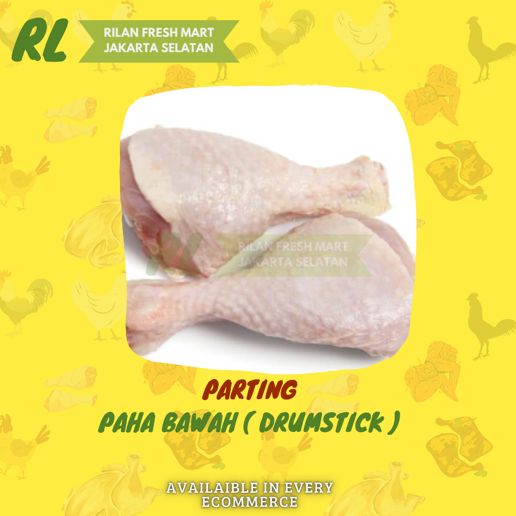 

Paha Pentung Paha Bawah Ayam 1kg Drumstick Premium Grade A