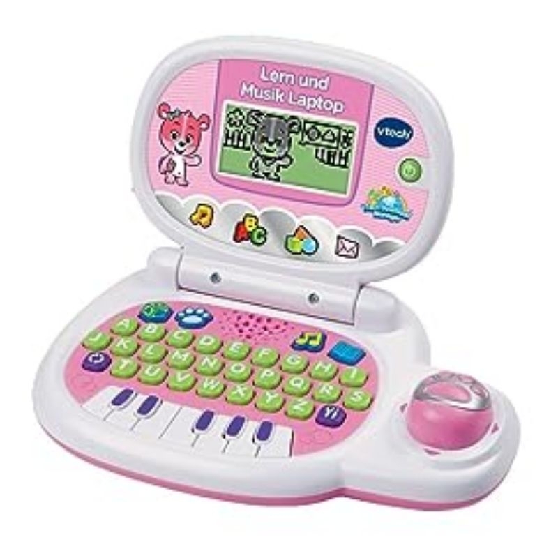 vtech laptop pink, Preloved mainan branded, preloved elc, preloved Fisher price, preloved mother car