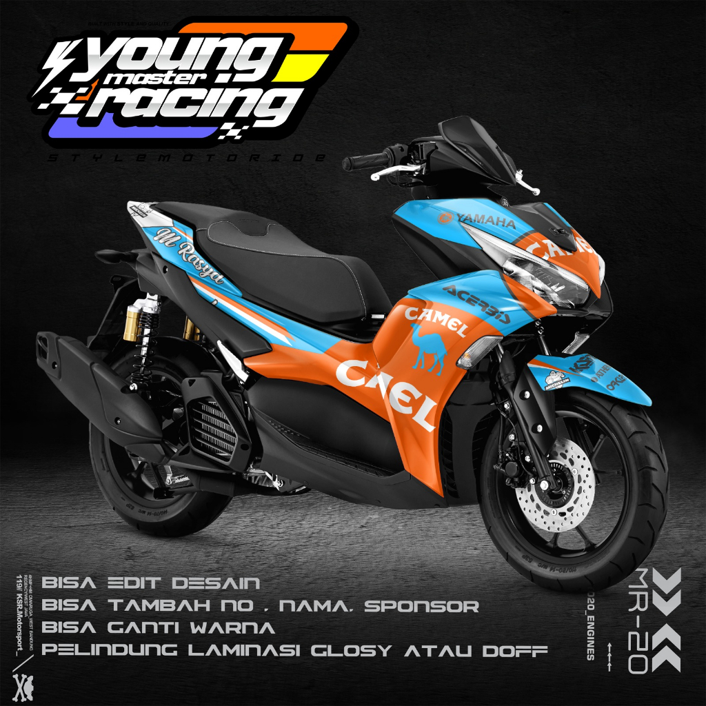 decal pcx160 /150 variasi full body,decal variasi pcx full body