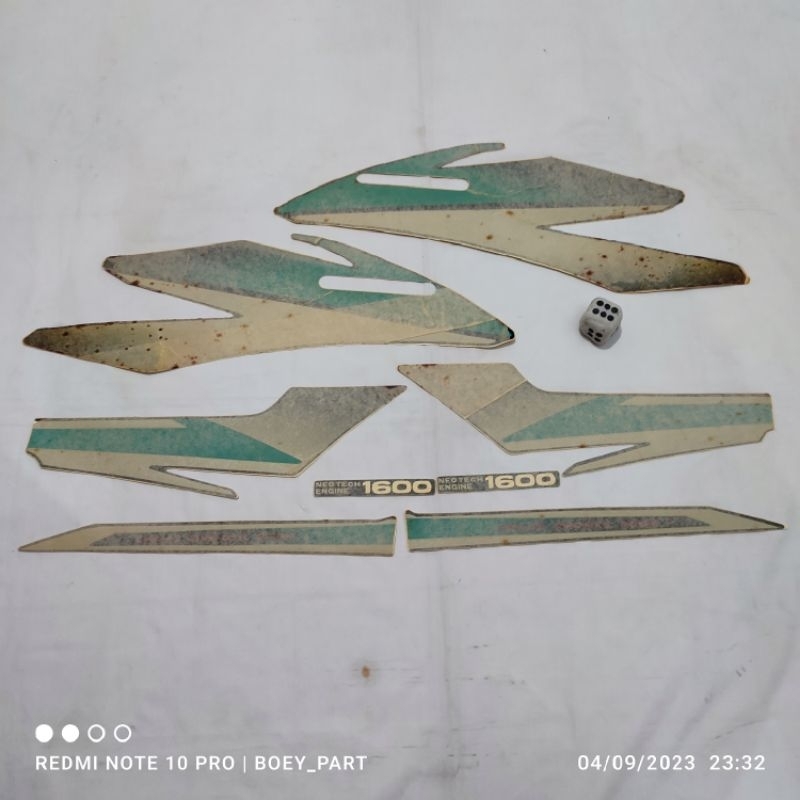 Striping sticker stiker honda gl pro glpro neotech non original