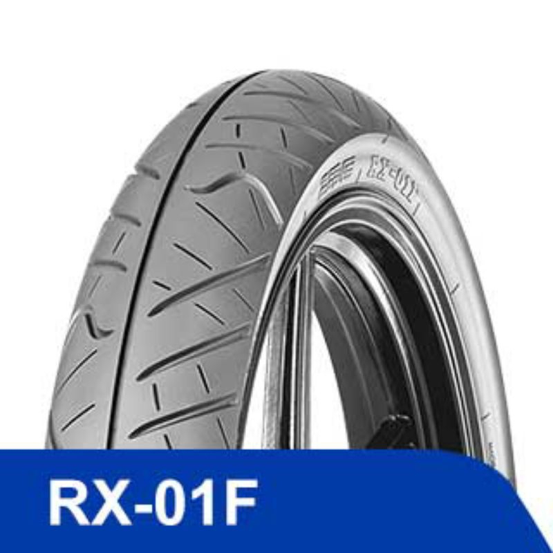 BAN LUAR MOTOR MERK IRC UKURAN 100/80-17 RX 01F TUBETYPE ATAU NON TUBELESS RING 17