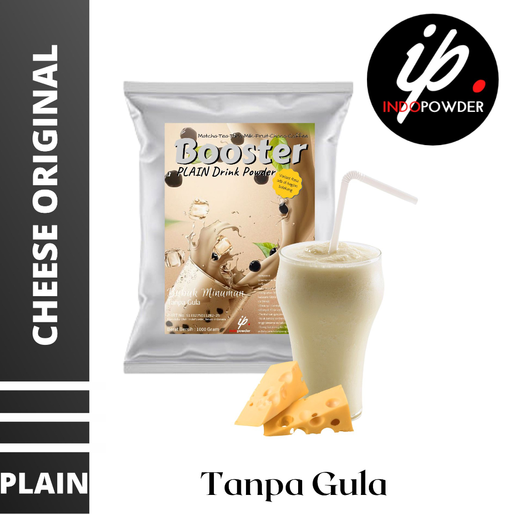 

PLAIN Bubuk Minuman CHEESE ORIGINAL 1Kg - Tanpa Gula 1KG