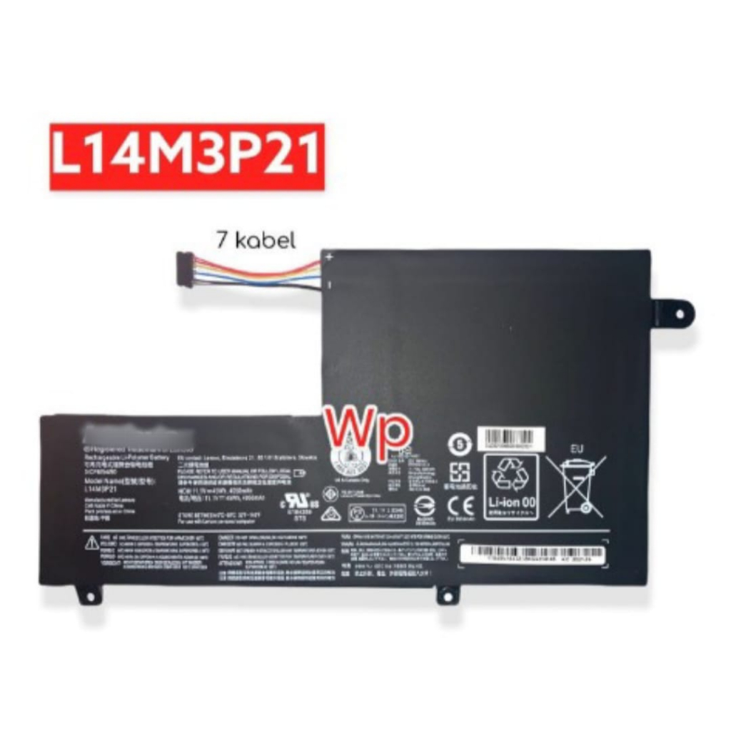 Baterai Laptop Yoga 500-15 500-15IBD 500 -14ISP L14M3P21
