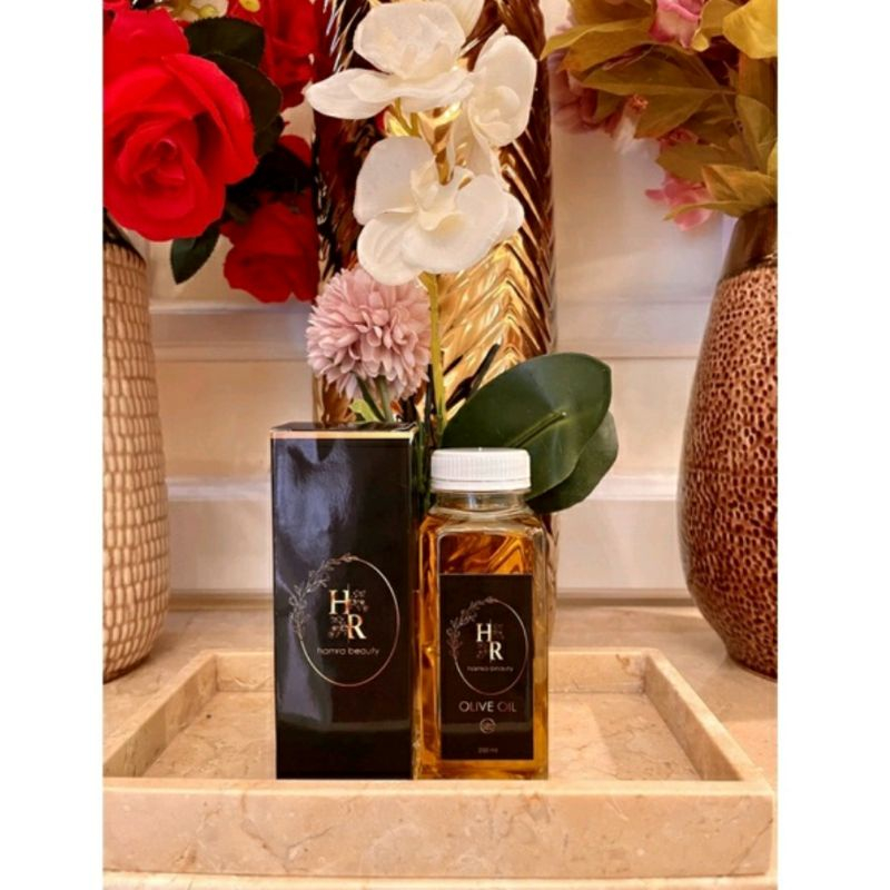 Hamra Olive Oil MEMUTIHKAN 100% ORI HAMRA BEAUTY / penghilang flek wajah / penghilang bekas luka
