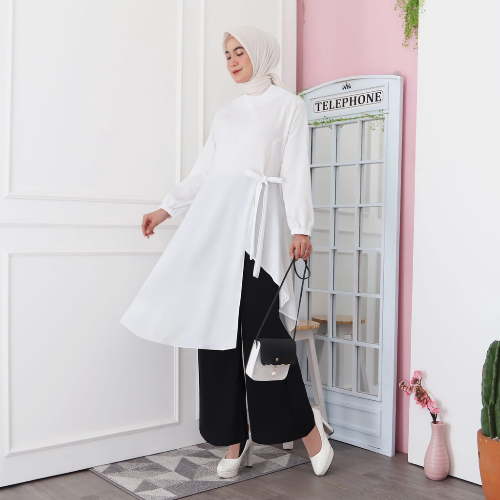BCL-14 Long tunik wanita tunik Fashion Hijab Wanita