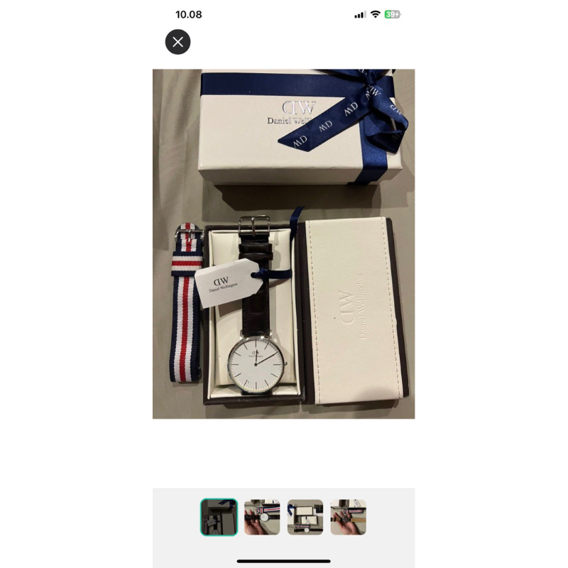 daniel wellington watch brand new auth