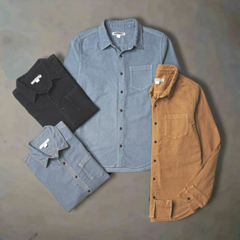 Outerknown loast coast moleskin shirt