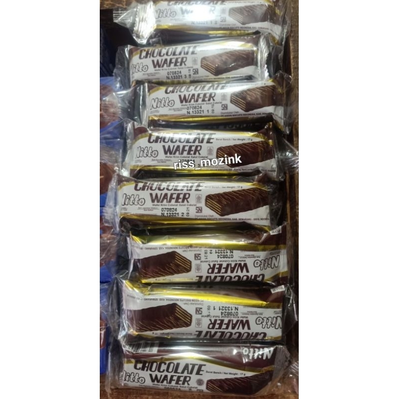 

Nitto Chocolate wafer 10pcs