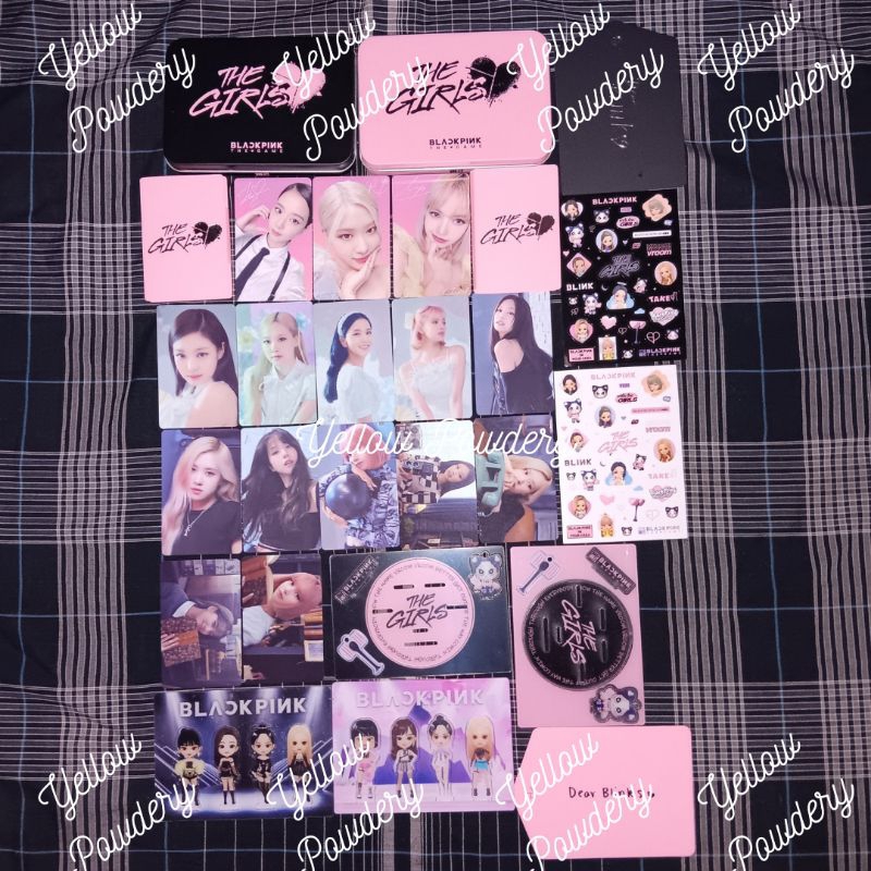 READY BLACKPINK THE GAME SHARING STELLA LIMITED EDITION REVE PHOTOCARD TIN CASE STANDEE POB SYNNARA 
