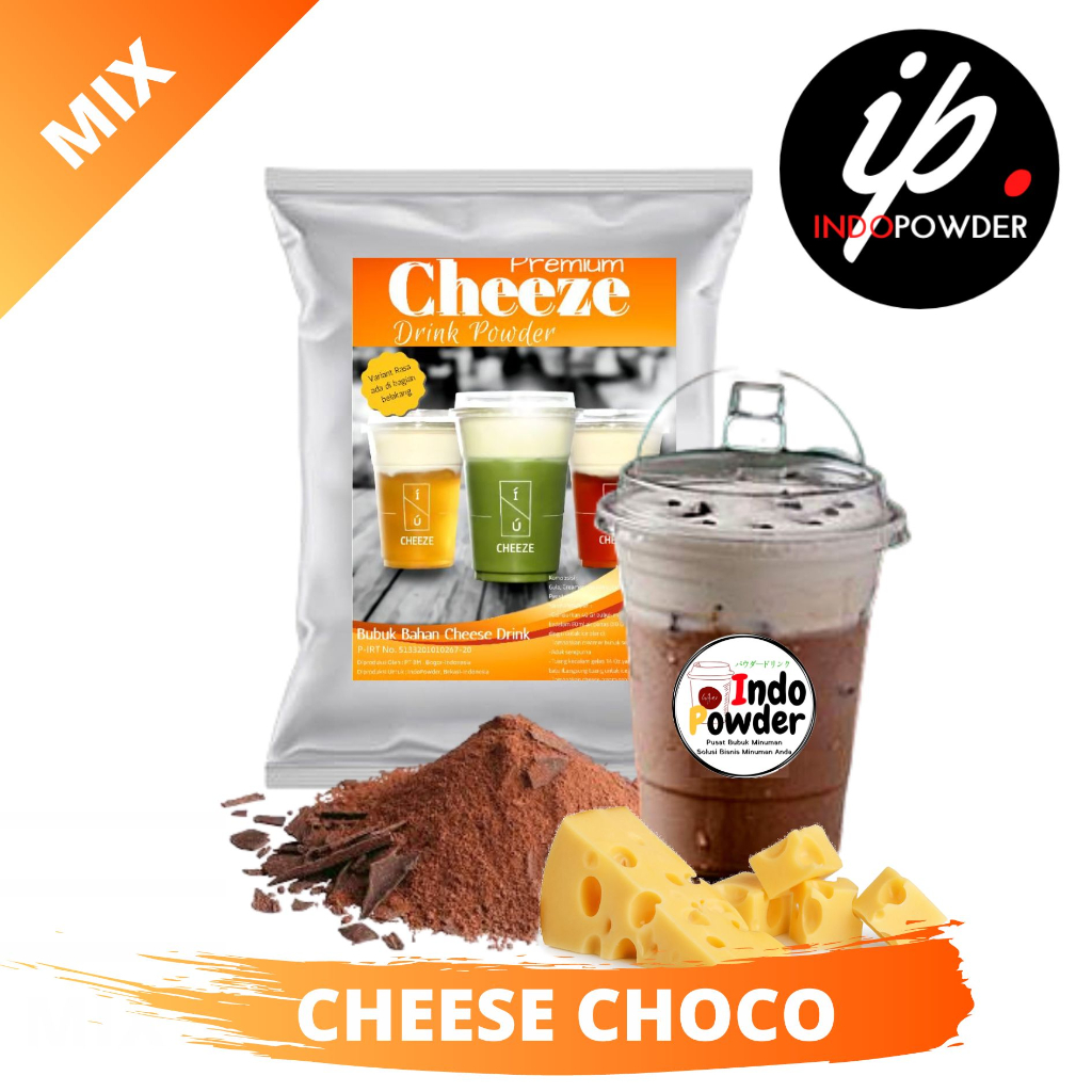 

Bubuk Minuman Rasa CHEESE CHOCO1 Kg / / Cheese Tea Powder / Cheese Powder