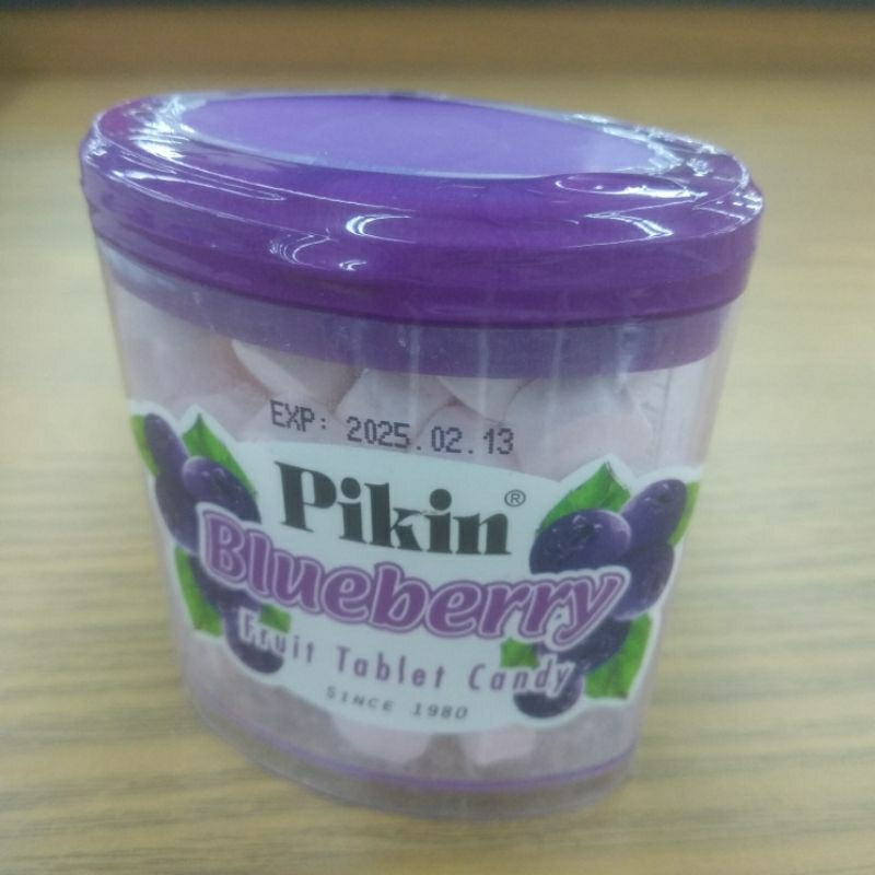 

Pikin Blueberry Fruit Tablet Candy 50g