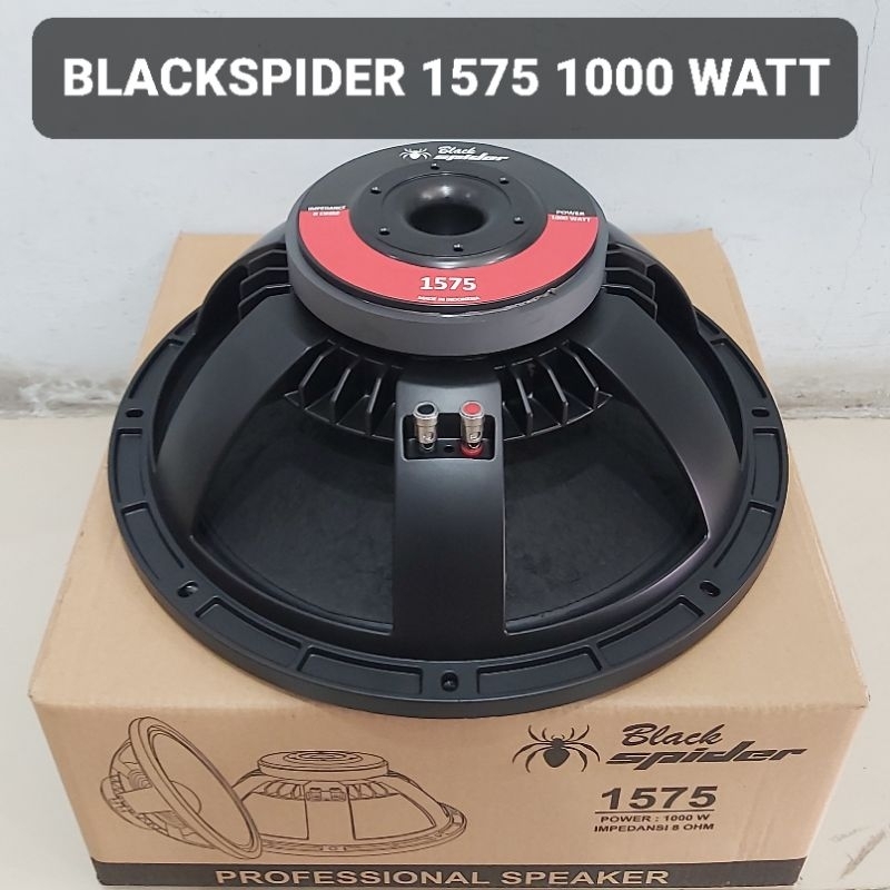 BLACK SPIDER Speaker 15 Inci 1575 Original 1000 Watt