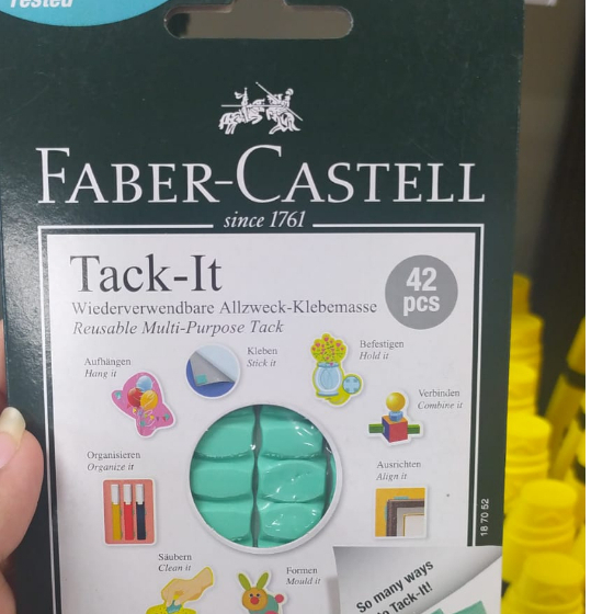 

Gramedia - Faber Tack It 30gr Green