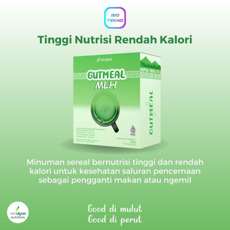 

GUTMEAL Sereal Bernutrisi Tinggi Dan Rendah Kalori