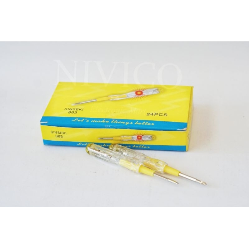 Obeng Testpen bolak balik Plus Minus 883
