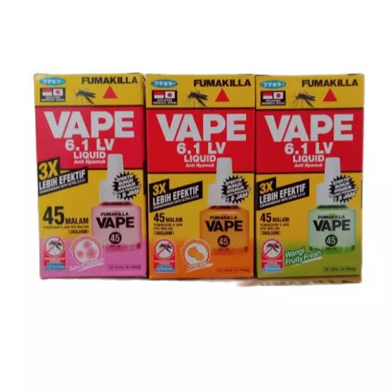 Vape Liquid Anti Nyamuk - Fumakilla Vape 45 Refill