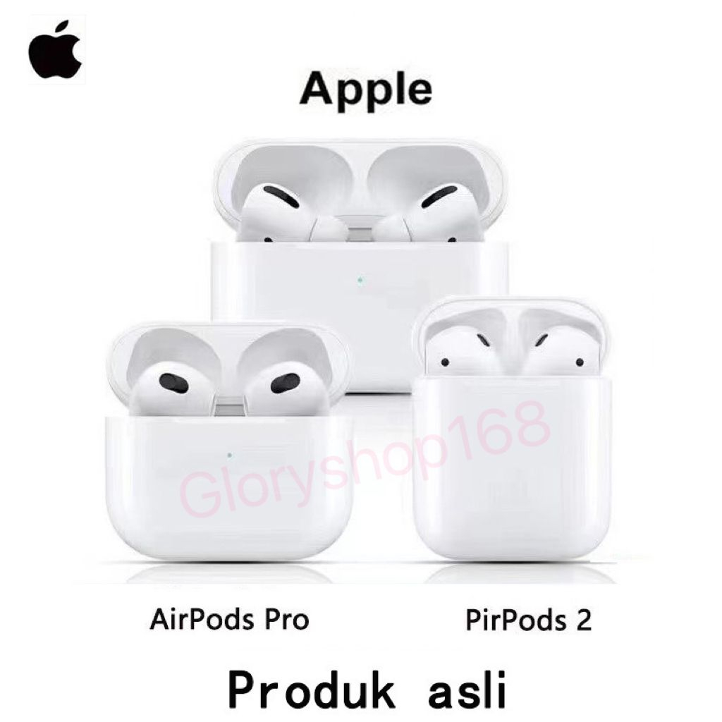 Apple Airpods 3/AirPods Pro 1/Airpods 2 With Wireless Charging Case Second Original 100% Mulus ex internasional bergaransi