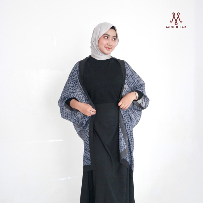 INAYA OUTER VOAL/ OUTER KERUDUNG / OUTER SEGI EMPAT / CARDIGAN VOAL / CARDIGAN DARI KERUDUNG / CARDI