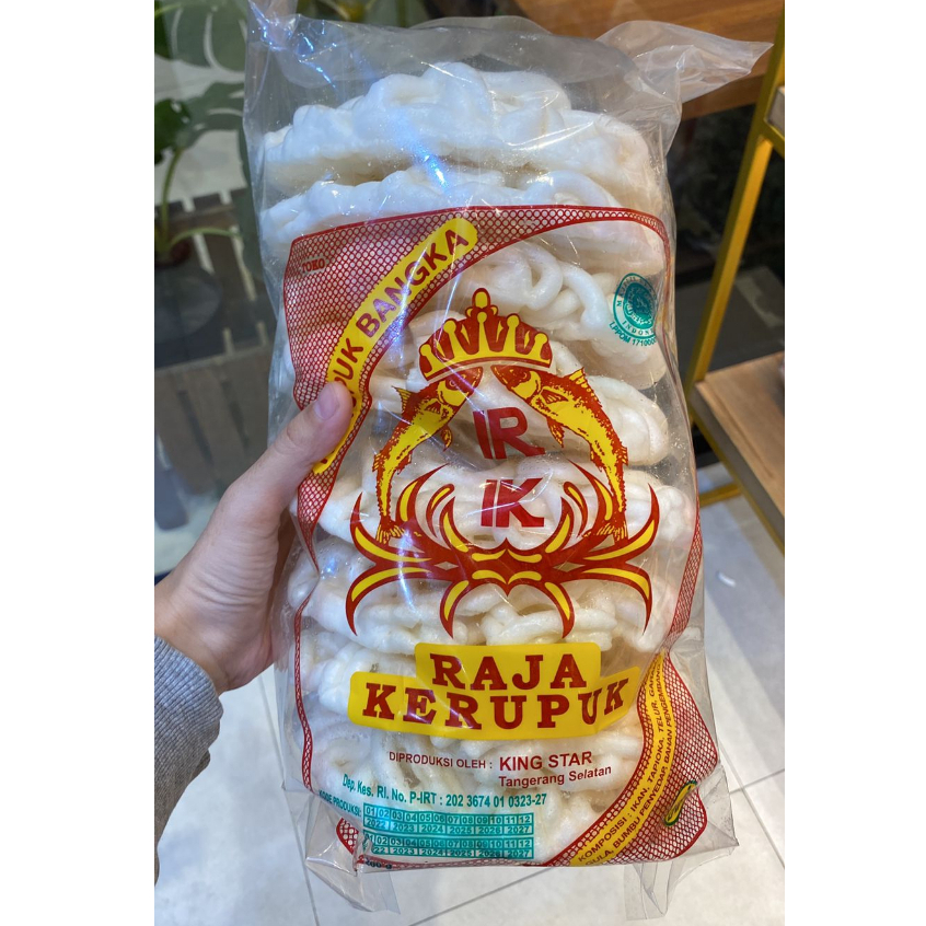 

Kerupuk Bangka Raja Kerupuk Besar Isi 8 pcs - 200 gr