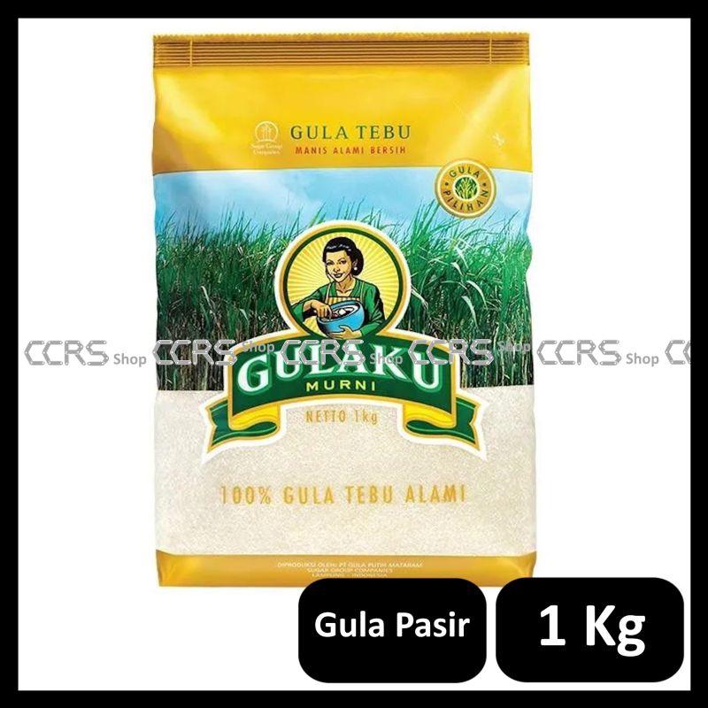 

Ccrs shop - Gulaku 1 kg/ 500 gram olahan Tebu premium sembako murah