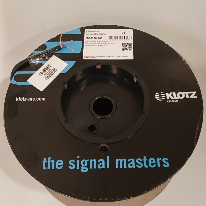 KABEL MIC KLOTZ MC 5000 STUDIO