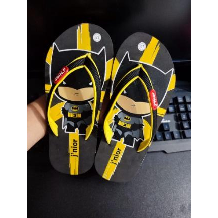SANDAL ANAK BATMAN SANDAL JEPIT TALI WEBING