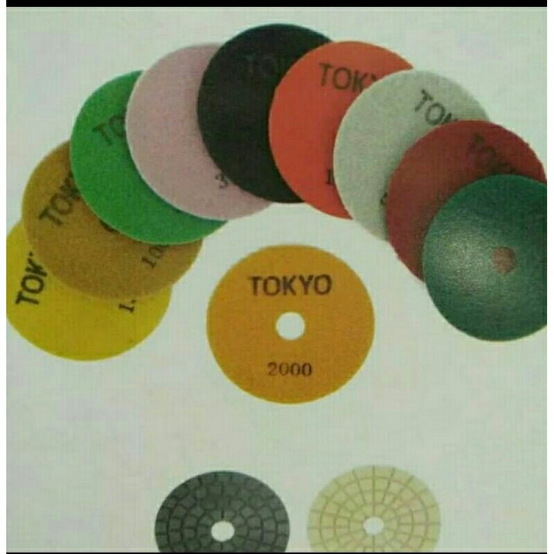 Diamond pad tokyo # 3000 -poles marmer & granite