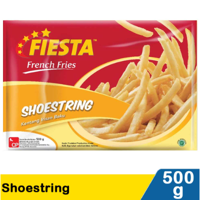 

Fiesta Shoestring 500 gr (Kentang Goreng)