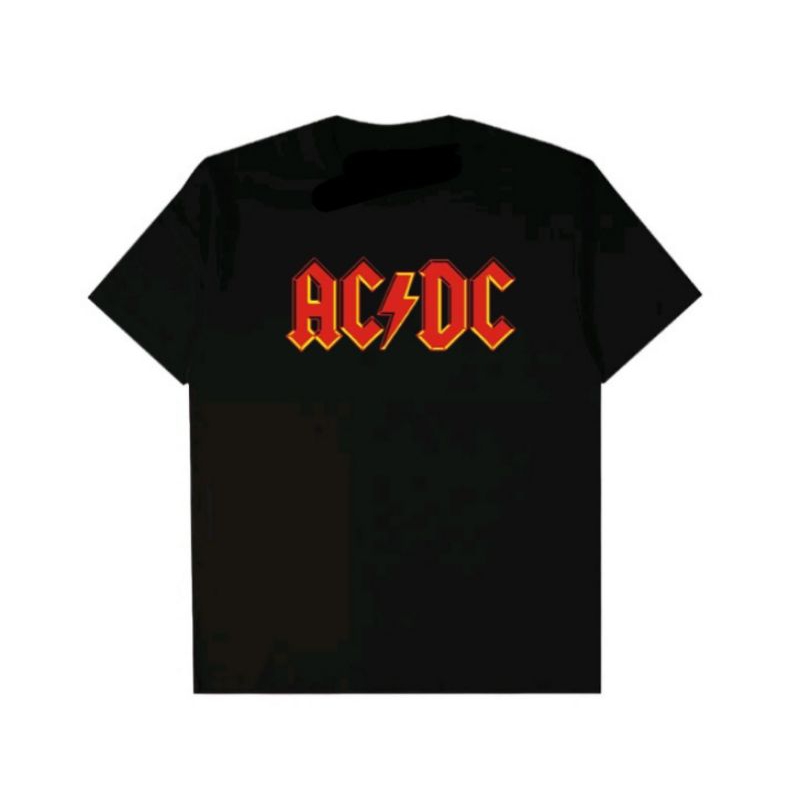 kaos band acdc - kaos band metal acdc - baju pria - baju wanita
